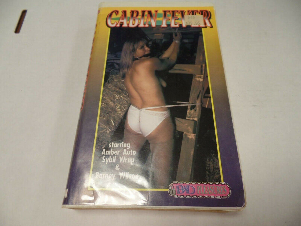 Cabin Fever Amber Auto Sybil Wrap Barney Wilson Adult VHS 060319AMP