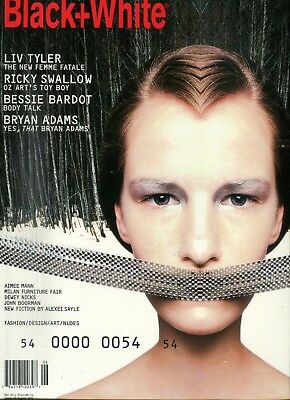 Not Only Black + White Photography Liv Tyler #54 August 2001 082818lm-ep