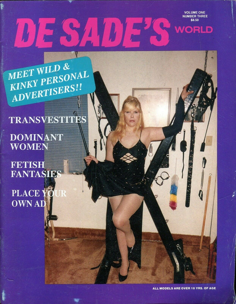 De Sades World Contact Magazine Wild & Kinky vol.1 #3 1990 070819lm-ep