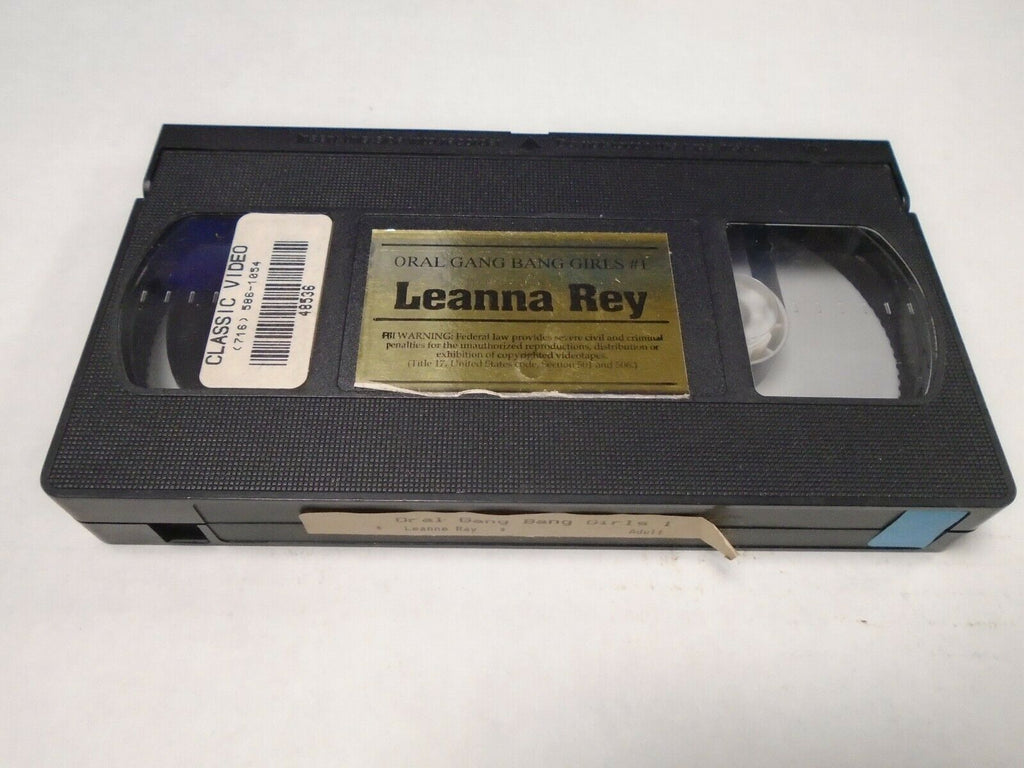 LEanna Rey Oral Gang Bang Girls #1 Adult VHS 041519AMP2