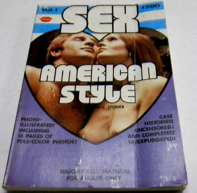 Sex American Style Adult Illustrated Book Vol. 1 vg 092513lm-ep