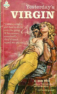 Yesterday's Virgin Novel by Jason Hytes 1962 1st Printing 032118lm-ep