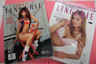 Lot Of 2 Playboy's Book Of Lingerie March 1995 / July 1998 062016lm-ep - New