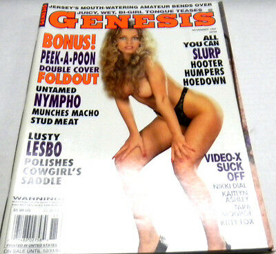 Genesis Busty Adult Magazine"Lusty Lesbo" November 1994 nm051413lm-ep