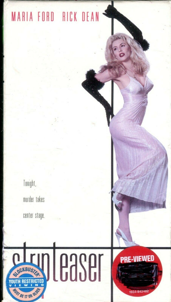Stripteaser VHS Maria Ford / Rick Dean X 021420lm-ep4