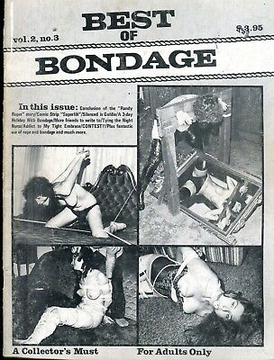 Best Of Bondage Magazine Tying The Night Nurse vol.2 #3 1973 041918lm-ep - Used