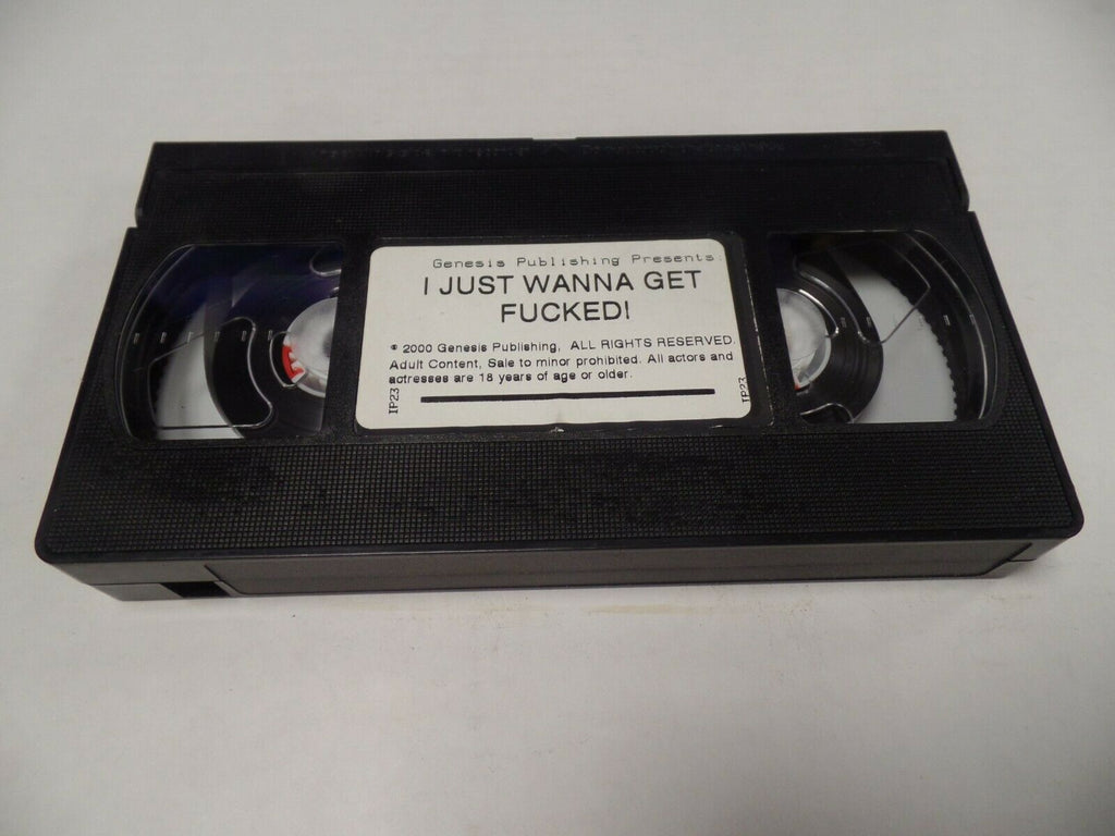 I Just Wanna Get Fucked! 2000 Genesis Publishing Adult VHS 052219AMP2