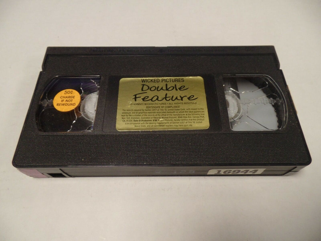 Double Feature Wicked Pictures 1998 Adult VHS 052019AMP
