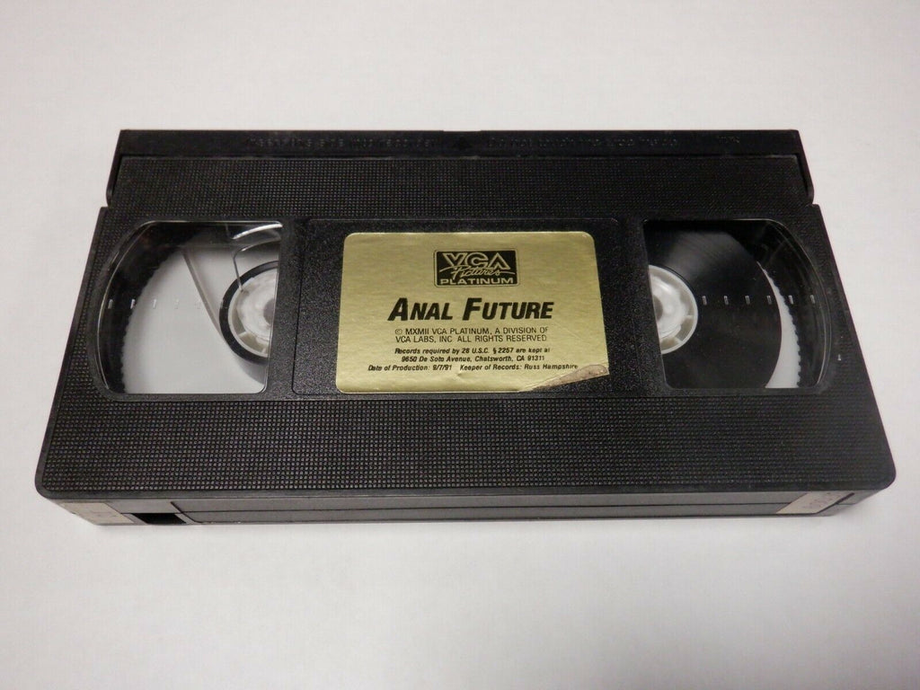 Anal Future VCA Pictures Platinum 1991 Adult VHS 123019AMP2