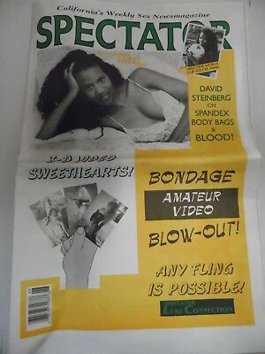 Spectator California Sex Newspaper Sable #821 1994 082318lm-ep