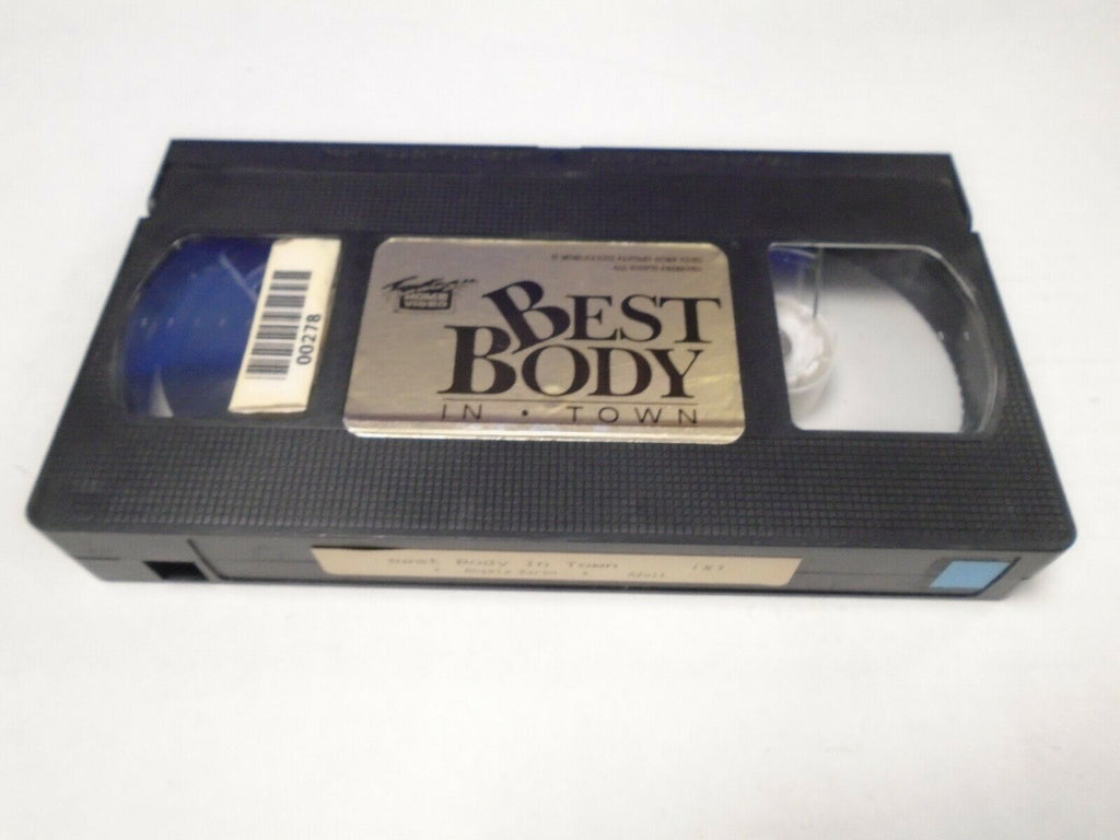 Best Body in Town Angela Baron 1988 Adult VHS 022019AMP