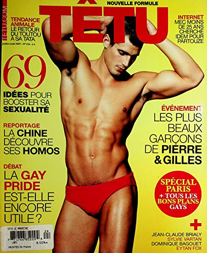 Tetu Gay & Lesbian French Magazine LA Gay Pride July 2007