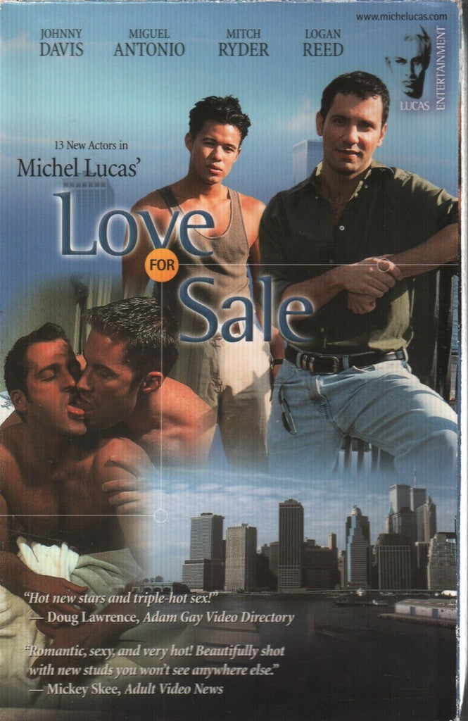 Love for Sale Michael Lucas Miguel Antonio Gay Male Adult VHS 112019AMP