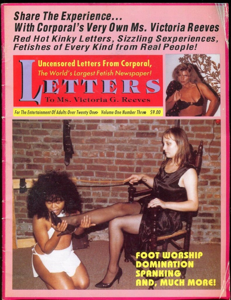 Letters To Ms. Victoria G. Reeves Fetish Magazine vol.1 #3 1993 081019lm-ep