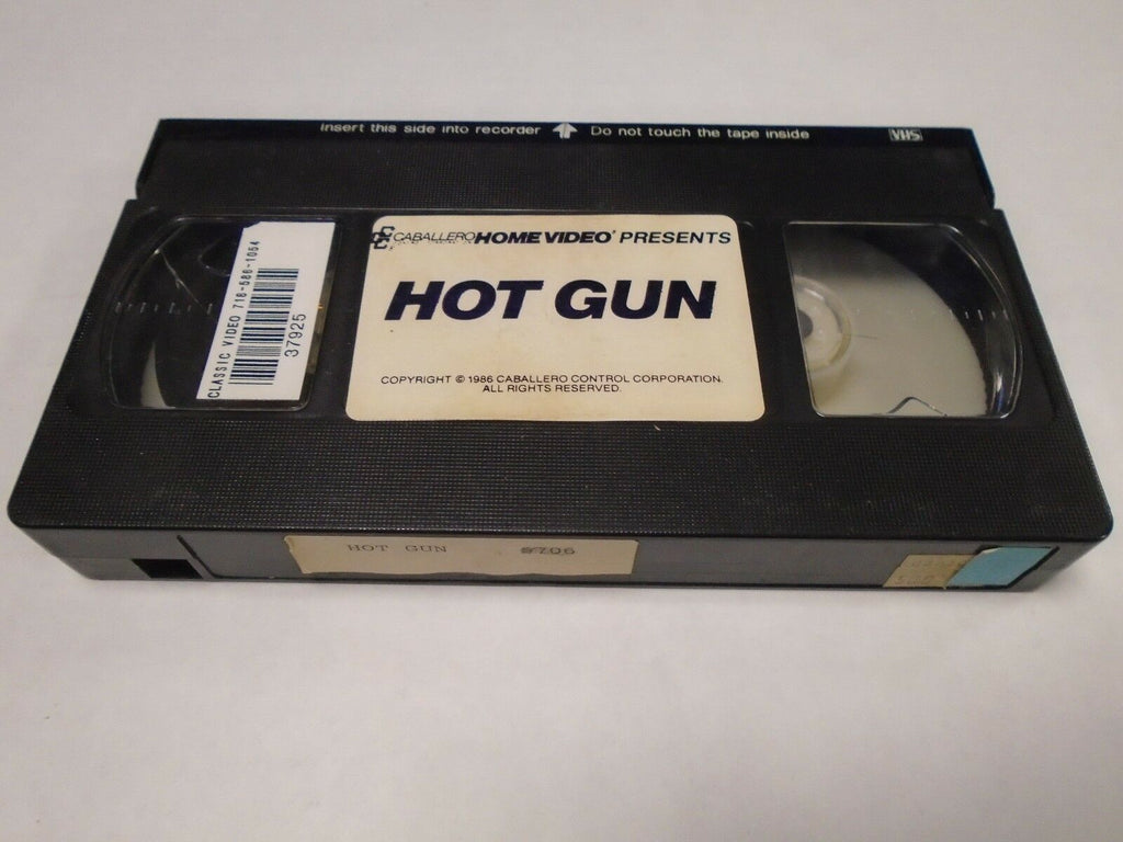 Hot Gun Jerry Butler Candie Evans 1986 79mins Adult VHS 012319AMP