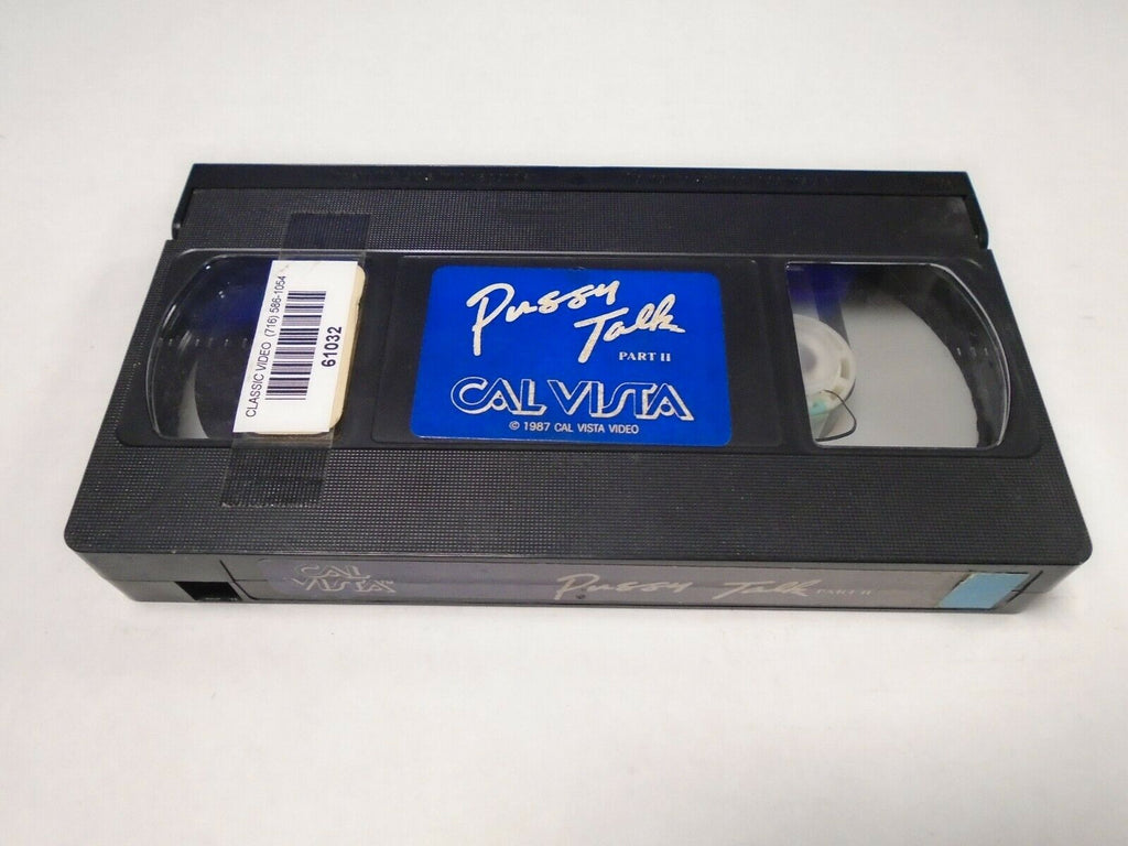 Pussy Talk 1987 Cal Vista Adult VHS 050719AMP3
