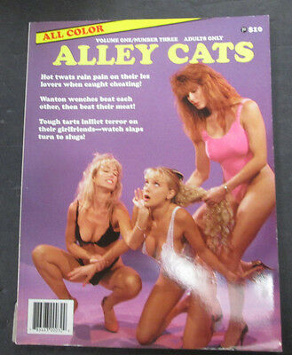 Alley Cats Adult Lesbian Magazine Battle Of The Babes vol.1 1994 vg 062615lm-ep - Used