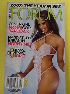 Penthouse Forum Digest Cover Girl Nomi January 2008 071613lm-epa