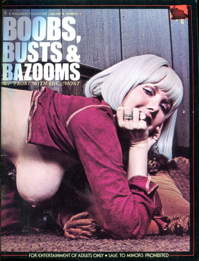 Parliament Publication Boobs, Busts & Bazooms Magazine Karen Brown/ Uschi Digart vol.6 #1 010820lm-ep - Used