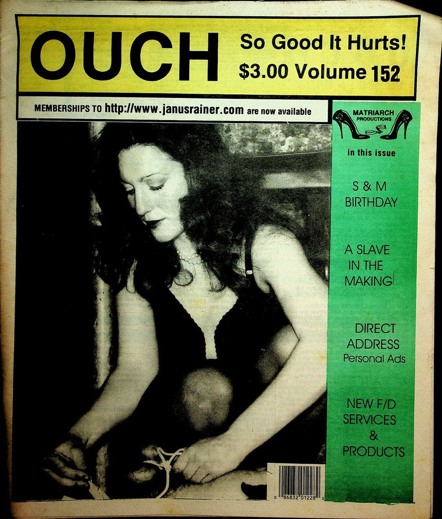 Ouch! Fetish Newspaper S & M Birthday #152 1998 022520lm-ep