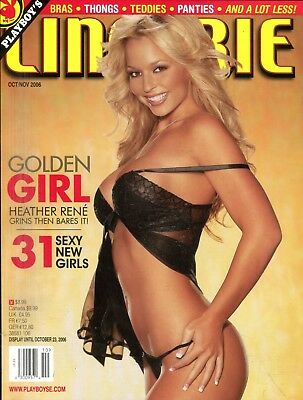 Playboy's Lingerie Magazine Golden Girl Heather Rene' 2006 092118lm-ep