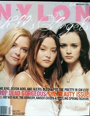 Nylon Magazine Fashion/Models The Beauty Issue April 2005 033018lm-ep
