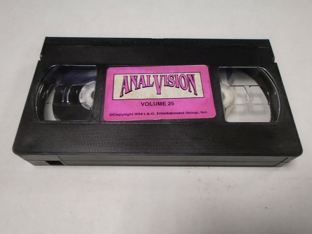 Anal Vision Vol 25 1994 LBO Ent Adult VHS 041519AMP