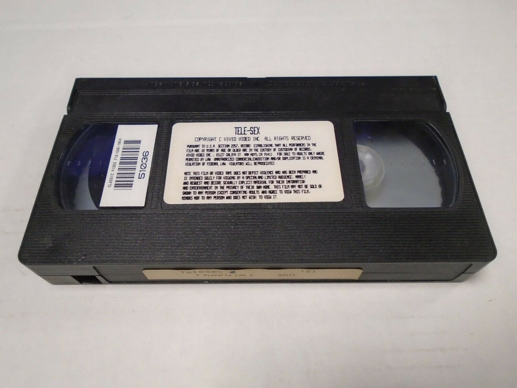 Tele-Sex Hypatia Lee Vivid Video Adult VHS 051019AMP