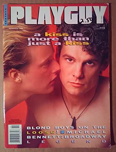 Playguy Gay Magazine A Kiss Is More Than Just A Kiss November 1992   010926lmp