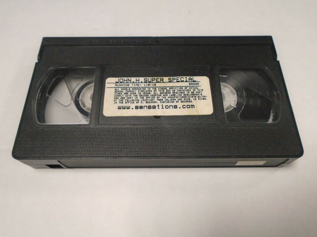 John Holmes Super Special New Sensations 118min Adult VHS 070519AMP