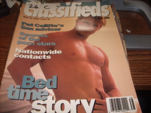 Advocate Classified Men's Gay Magazine Issue #26 Bed Time Story