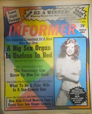 Informer Adult Newspaper Big Sex Organ Useless In Bed October 1976 031418lm-ep2