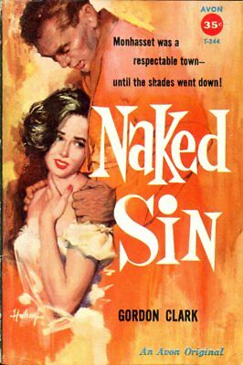 Naked Sin Adult Novel by Gordon Clark 1958 Avon Book 042214lm-epa2
