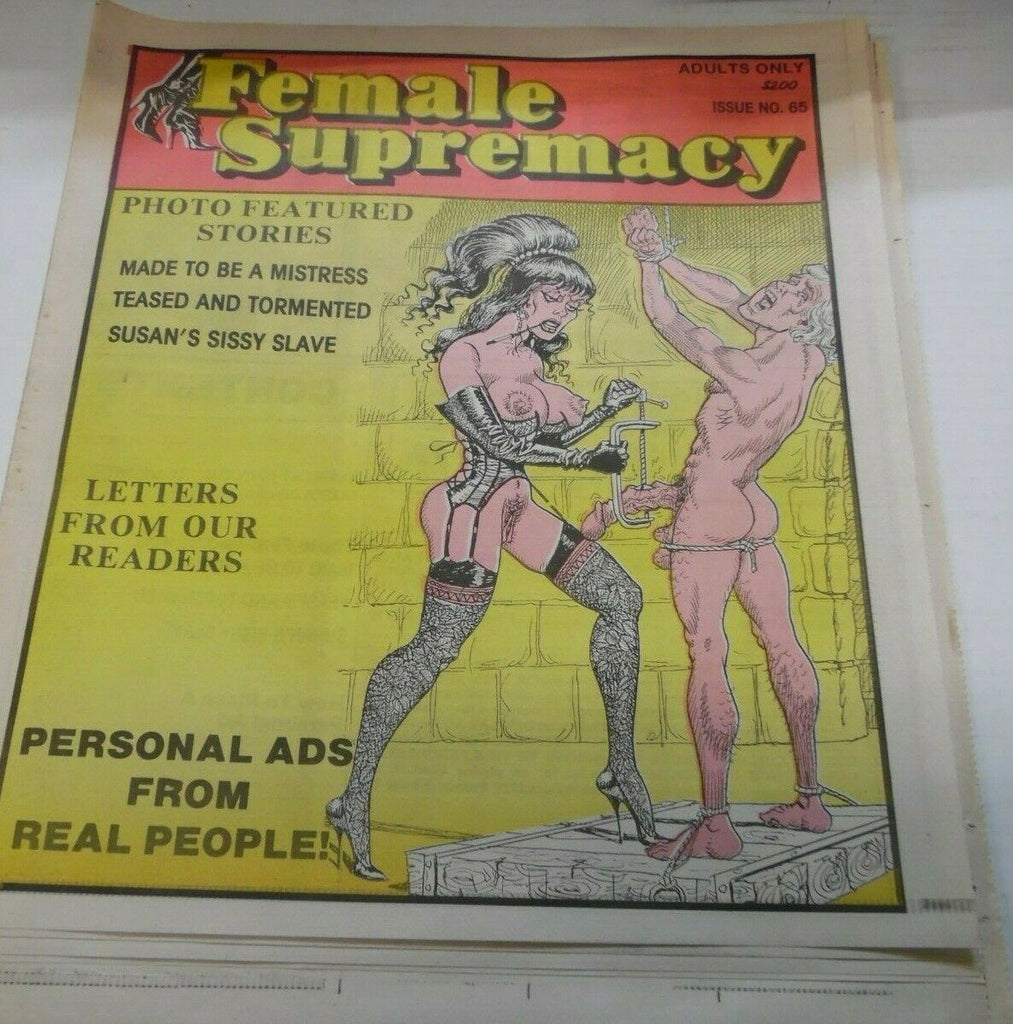 Female Supremacy Newspaper Made To Be A Mistress #65 013020lm-ep