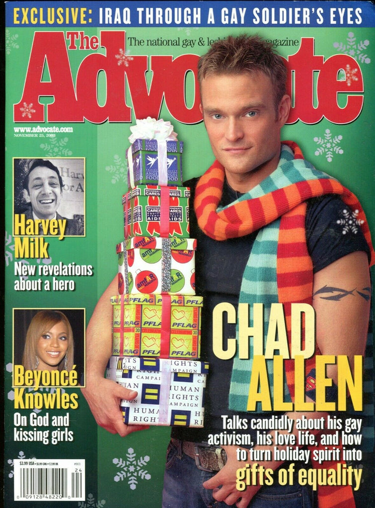 The Advocate Chad Allen / Beyonce Knowles November 25,2003 051419lm-ep