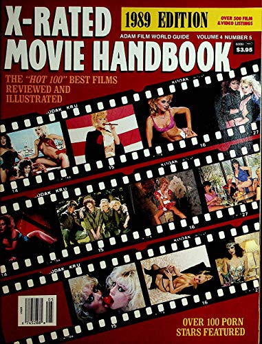 X-Rated Movie Handbook Magazine Nina Hartley / Laurel Canyon /Ebony Ayes and More! 1989 Edition