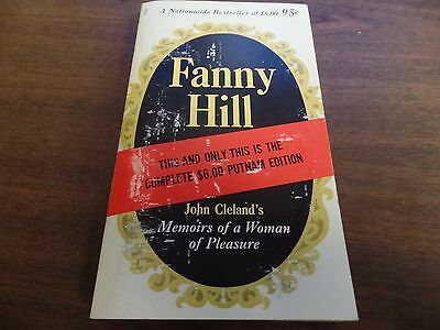 Fanny Hill John Cleland 1963 225pgs Erotic Novel 121815amp