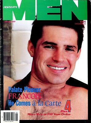Advocate Men Gay Magazine Francois January 1989 031218lm-ep