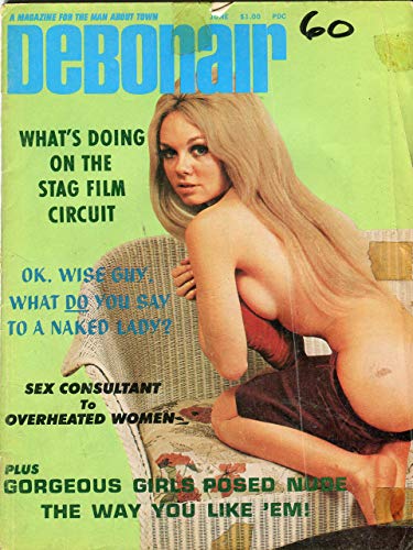 Debonair Vintage Magazine Deb Of The Month Barbara Trent June 1971