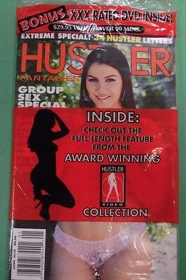 Hustler Fantasies Digest Group Sex June 2016 w/DVD new/sealed 042013lm-epa
