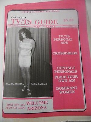 TV/TS Guide Adult Contact Newspaper Cal-Neva April 1995 111318lm-ep