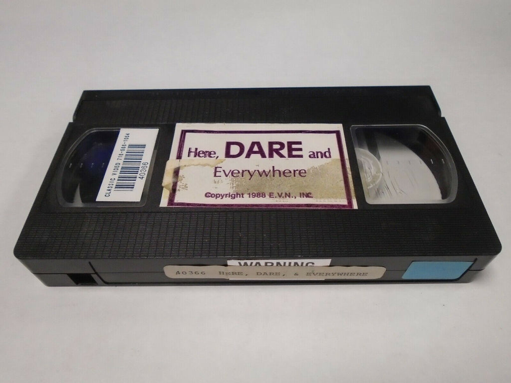 Here Dare and Everywhere 1988 Vintage Adult VHS 020719AMP