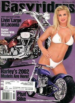 Easyriders Magazine Harley's 2002 Models Are Here! November 2001 120817lm-ep2