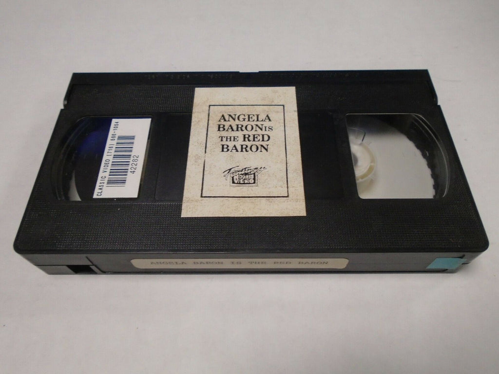 Angela Baron is the Red Baron Vintage Fantasy Adult VHS 032519AMP