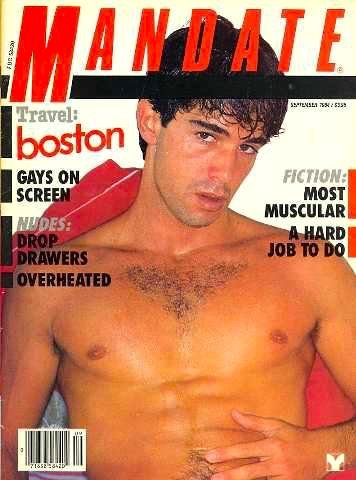 Mandate Gay Men's Magazine Overheated September 1984