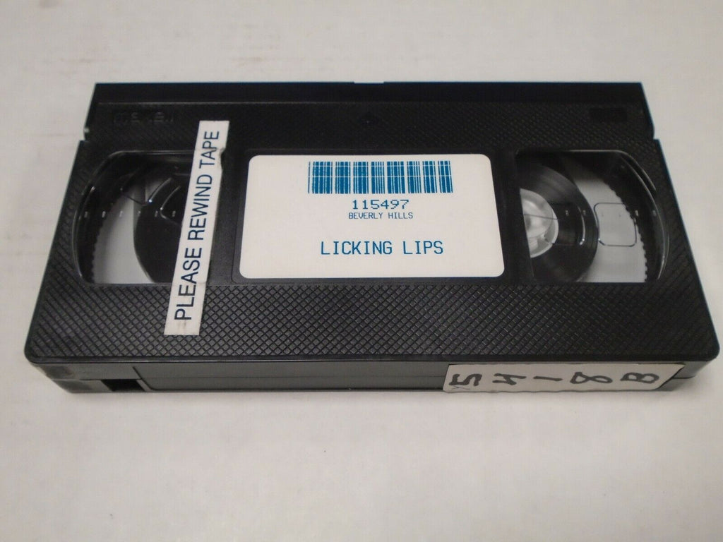 Licking Lips Beverly Hills Adult VHS 042219AMP2