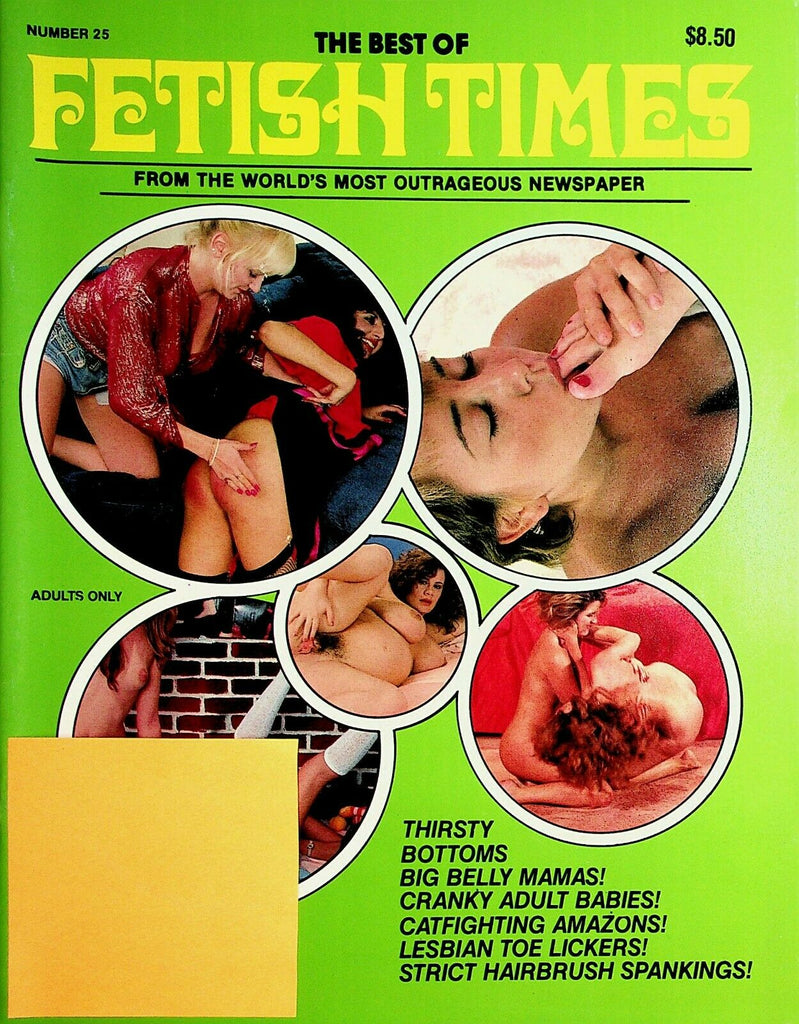 The Best Of Fetish Times Magazine Lesbian Toe Suckers #25 1990 063020lm-ep
