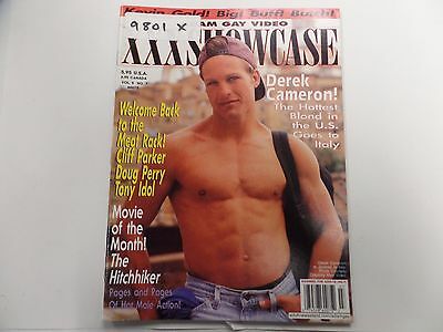Adam Gay Video XXX Showcase Magazine Derek Cameron vol.5 #7 1998 ex 020816lm-ep