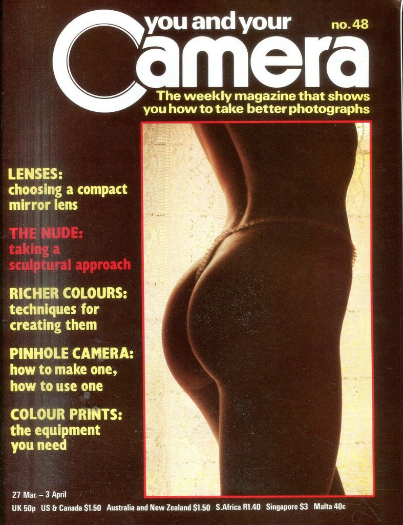 You And Your Camera Magazine The Nude #48 1980 013119lm-ep
