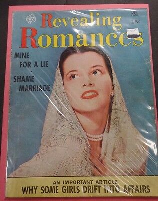 Revealing Romances Adult Magazine Shame Marriage December 1951 122215lm-ep